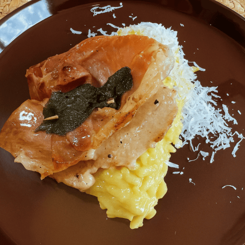 Saltimbocca & Risotto alla Milanese