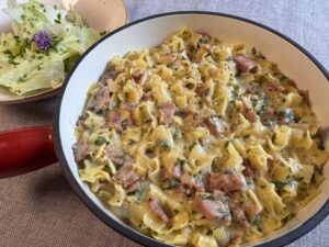 Schinkenfleckerl Rezept