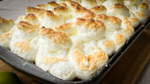 Scheiterhaufen mit Schneehaube Rezept