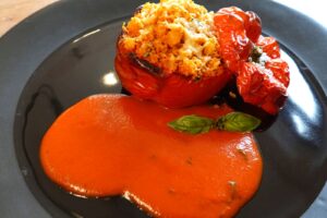 Gefüllte Paprika vegetarisch Rezept