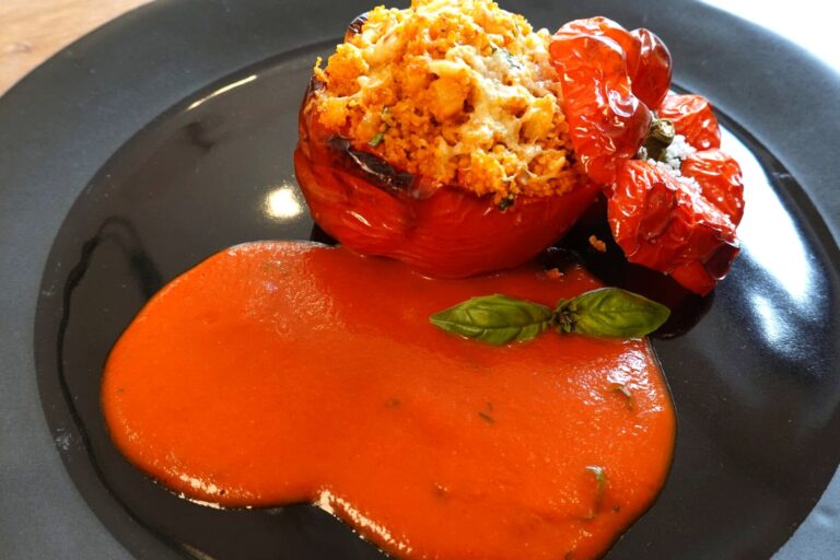 Gefüllte Paprika vegetarisch