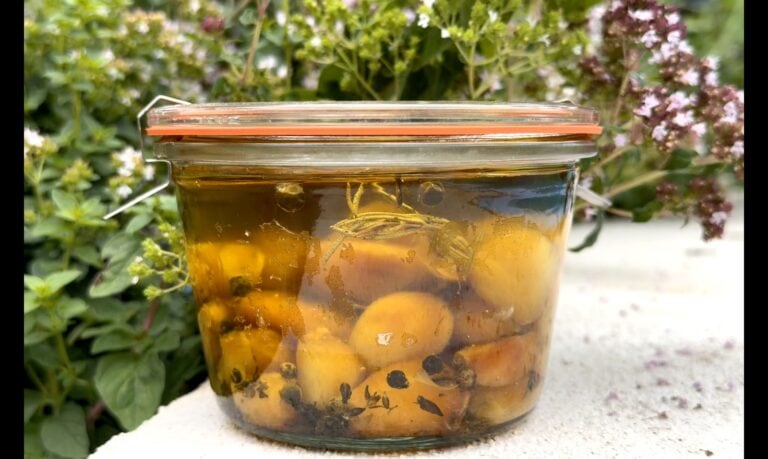 Konfierter Knoblauch